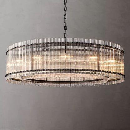 Residence Supply Matte Black / 60"x15" (152x38cm) Eikon Chandelier