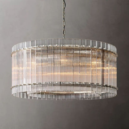 Residence Supply Polished Nickel / 37"x15" (94x38cm) Eikon Chandelier