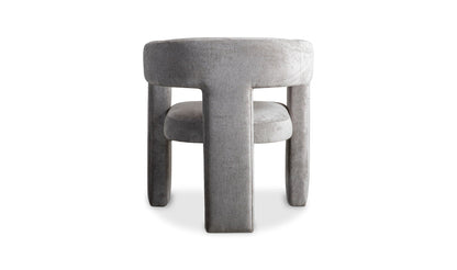 Moe's LIGHT GREY ELO CHAIR LIGHT GREY