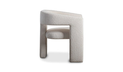 Moe's WHITE ELO CHAIR WHITE