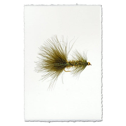 BARLOGA STUDIOS- fine photographs on intriguing papers Fishing Flies Crystal Bugger