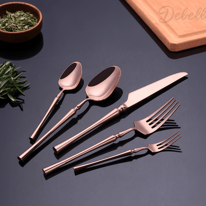 debelleo Flatware Sets Rose Gold / 5 pieces (Serves 1) Buco Silverware Set