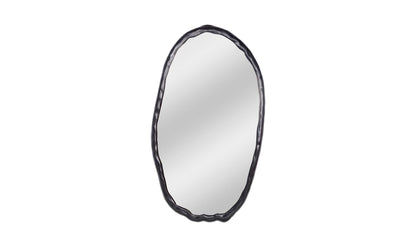 Moe's Black FOUNDRY OVAL MIRROR