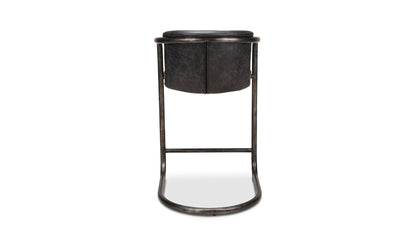 Moe's FREEMAN COUNTER STOOL GRAZED LEATHER-SET OF TWO