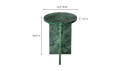 Moe's Furniture GRACE ACCENT TABLE IN MARBLE