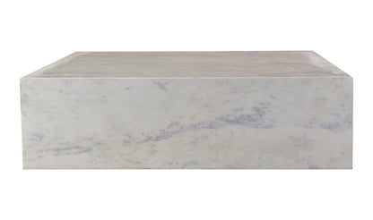 Moe's Furniture NASH COFFEE TABLE- WHITE MARBLE