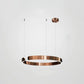 Residence Supply 1 Ring - 15.7" / 40cm - 24W / Warm White (3000K) / Rose Gold Halo Chandelier