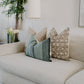 RuffledThread Home & Living > Home Décor > Decorative Pillows CHIMERE- Indian Hand Block Linen Pillow cover
