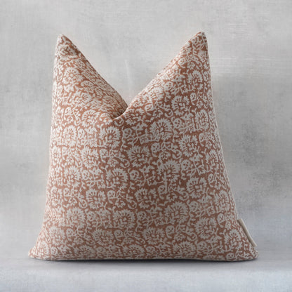 RuffledThread Home & Living > Home Décor > Decorative Pillows JUBA- Indian Hand Block Linen Pillow cover