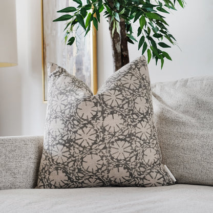 RuffledThread Home & Living > Home Décor > Decorative Pillows NAYO - Indian Hand Block Print Pillow Cover