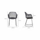 Moe's HONOLULU CHAIR WHITE -SET OF TWO