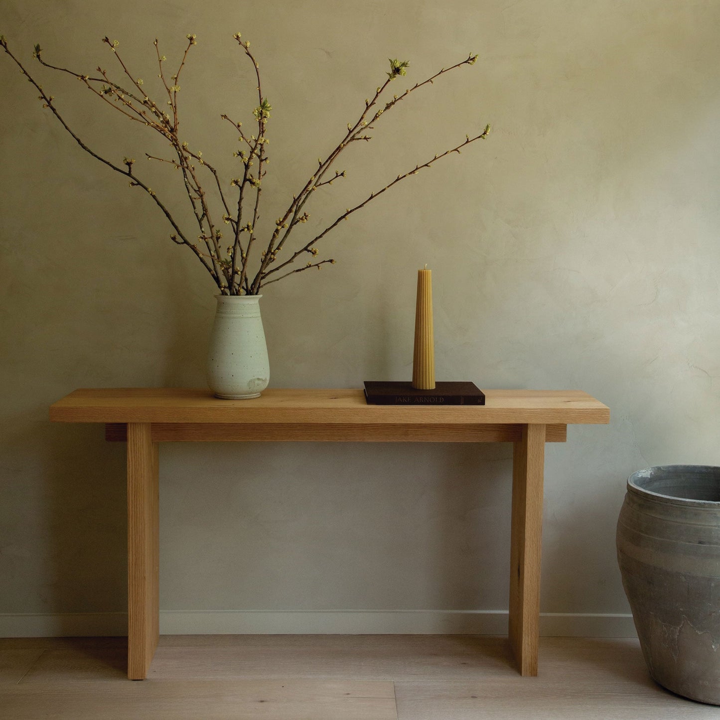 Kyoto Entry Console - White Oak