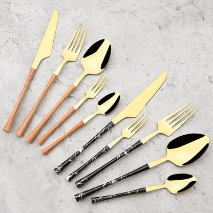 Marmo Silverware Set