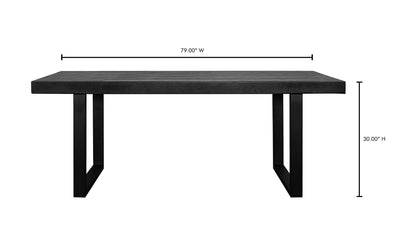 Moe's JEDRIK OUTDOOR DINING TABLE GREY