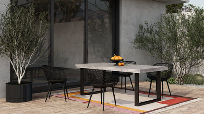 Moe's JEDRIK OUTDOOR DINING TABLE GREY