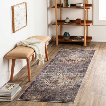 Basiad Washable Area Rug.