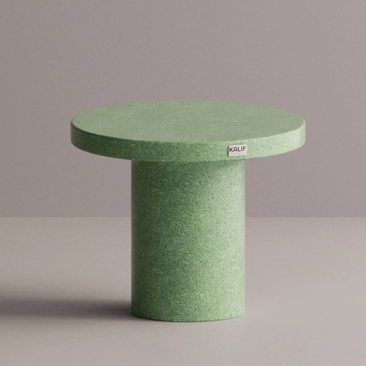 Kalif Lotan Terrazzo Lightweight Concrete Side Table