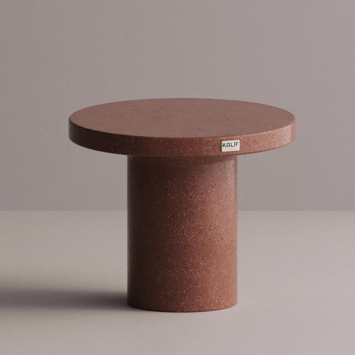 Kalif Lotan Terrazzo Lightweight Concrete Side Table