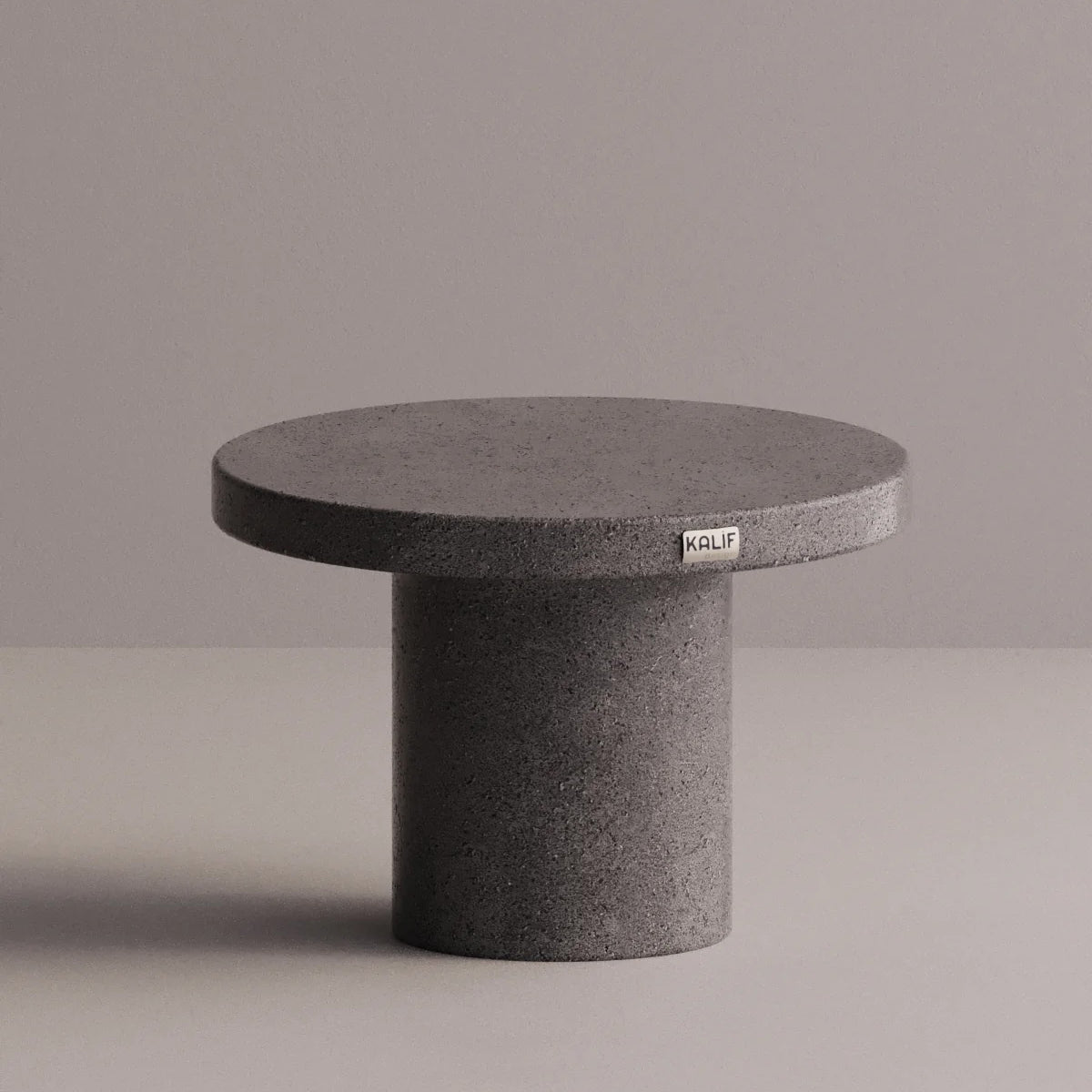 Kalif Lotan Terrazzo Lightweight Concrete Side Table