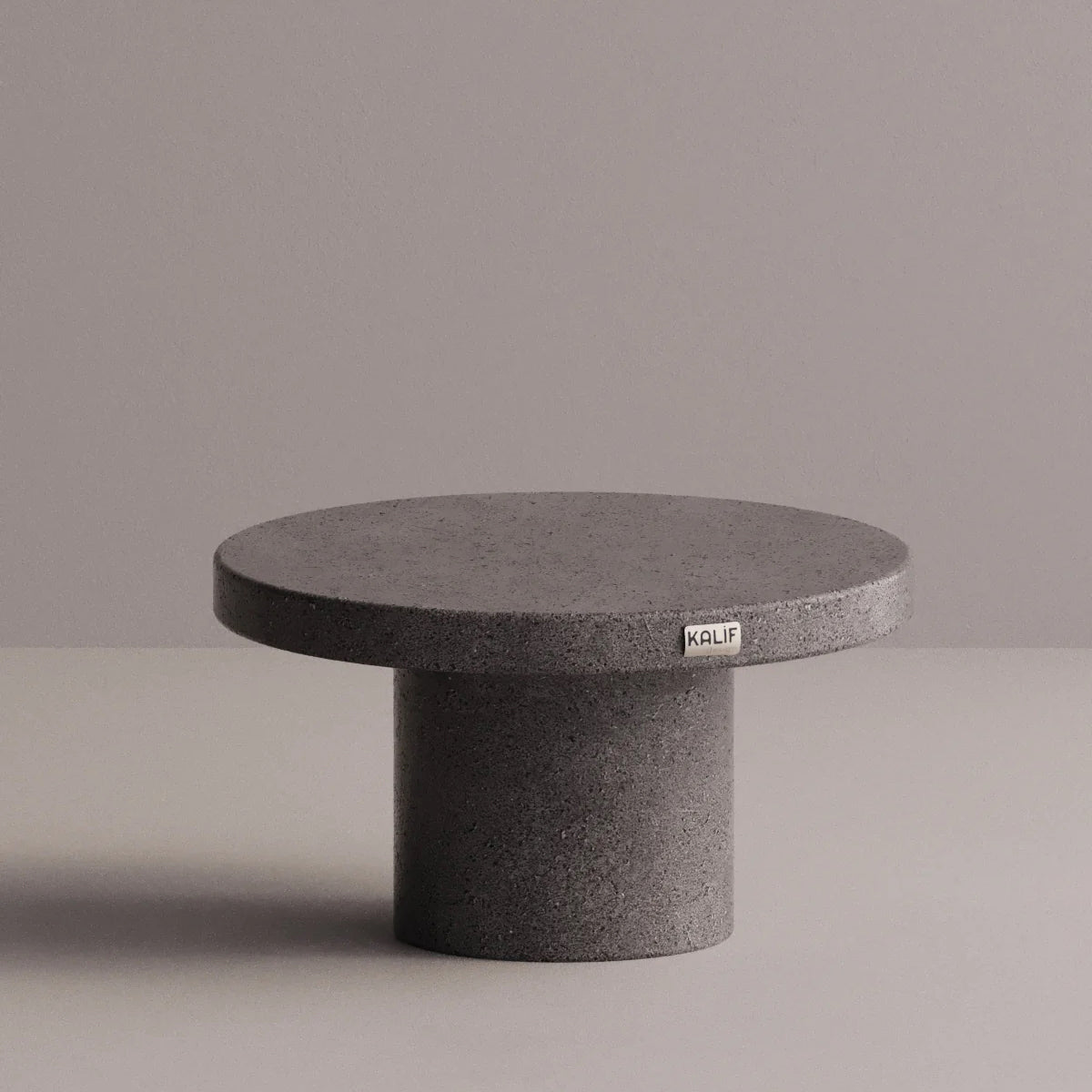 Kalif Lotan Terrazzo Lightweight Concrete Side Table