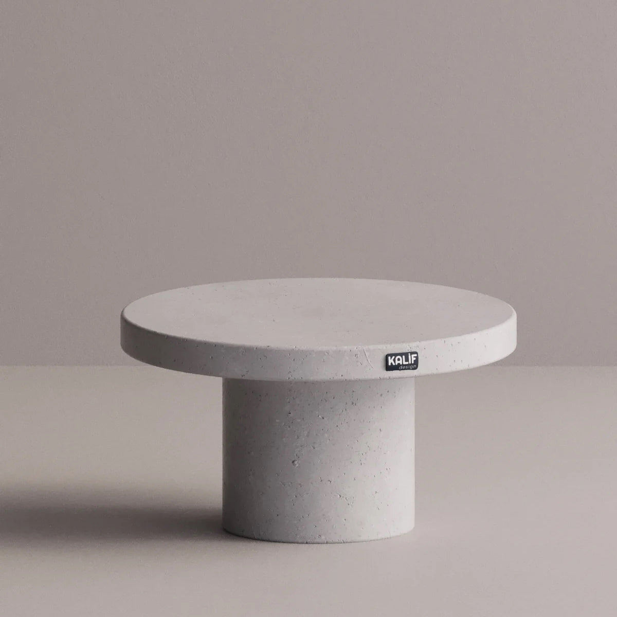 Kalif Lotan Terrazzo Lightweight Concrete Side Table