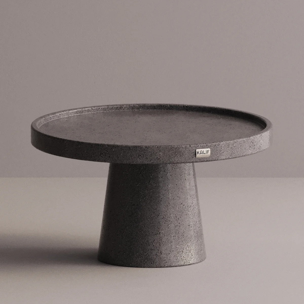 Kalif Luna Terrazzo Lightweight Concrete Side Table