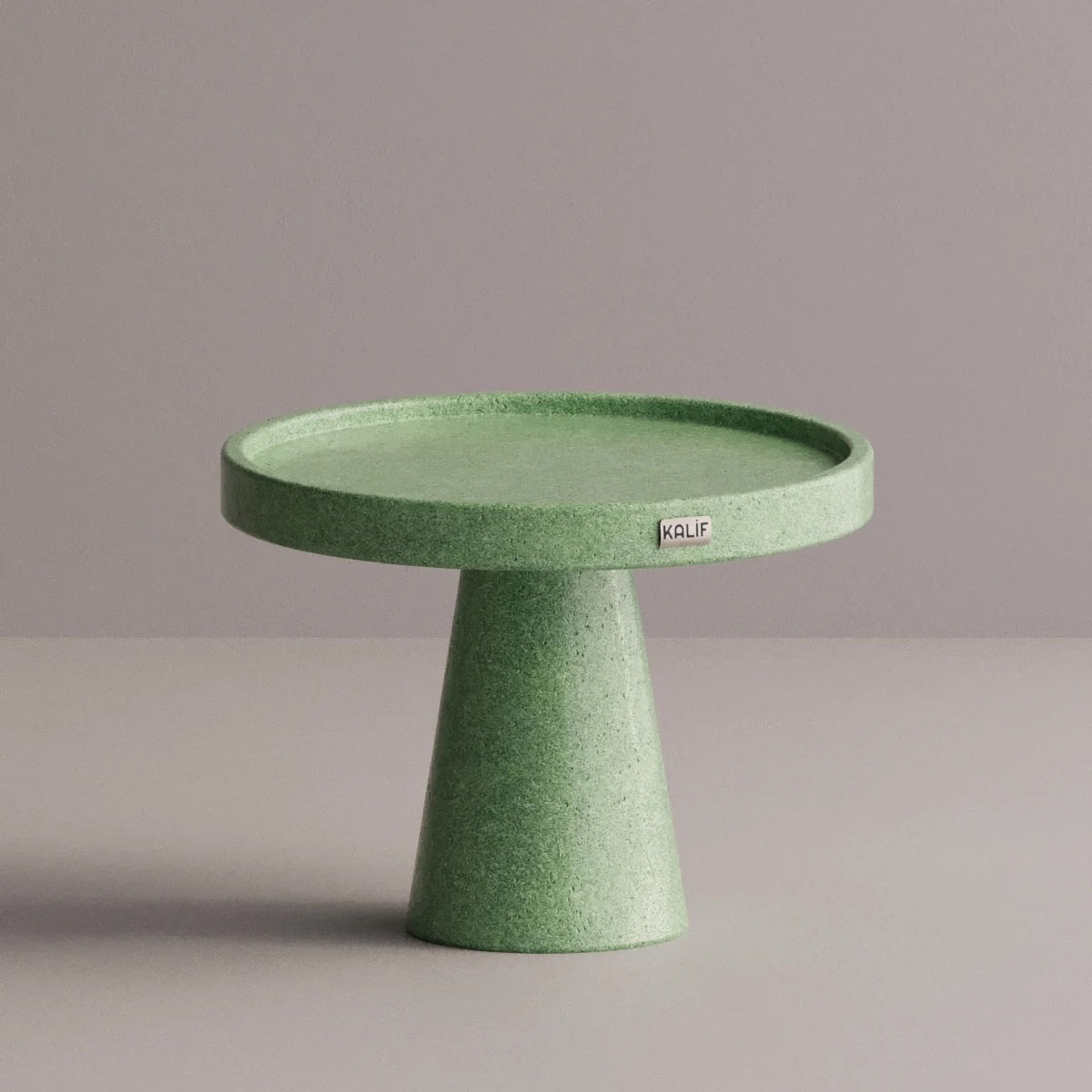 Kalif Luna Terrazzo Lightweight Concrete Side Table