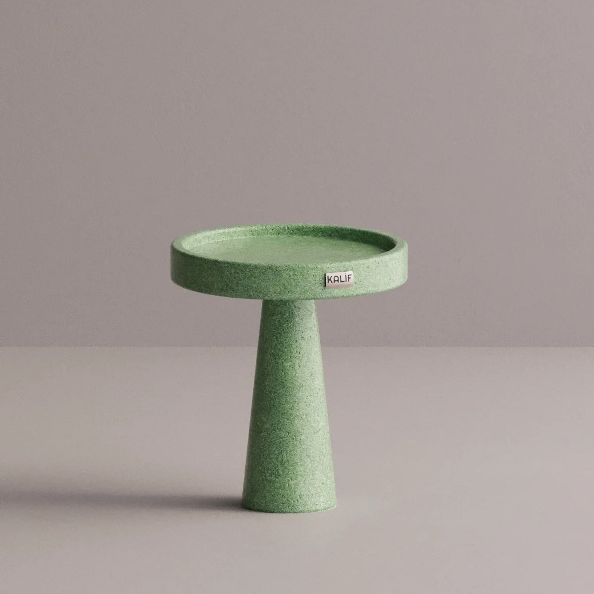 Kalif Luna Terrazzo Lightweight Concrete Side Table