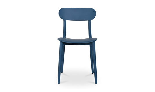 Moe's KENT OUTDOOR DINING CHAIR-SET OF TWO (NAVY)