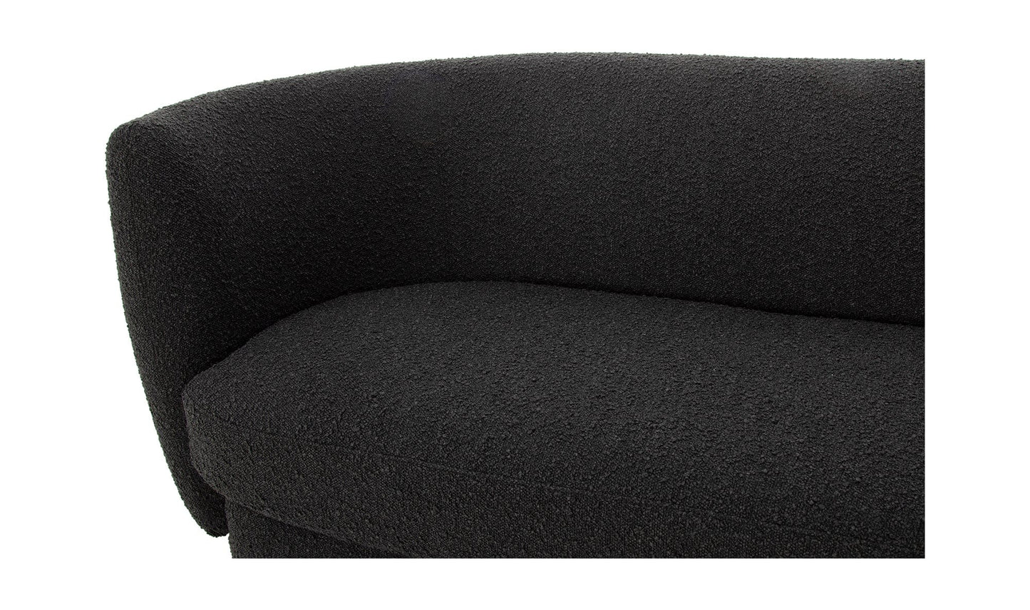 Moe's KOBA SOFA-MAYA BLACK