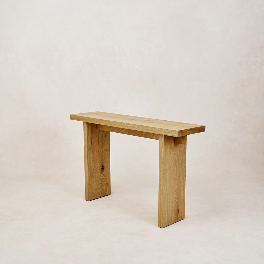 Kyoto Entry Console - White Oak