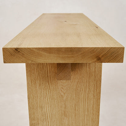 Kyoto Entry Console - White Oak