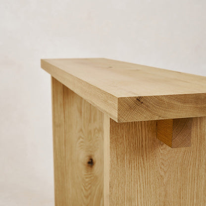 Kyoto Entry Console - White Oak