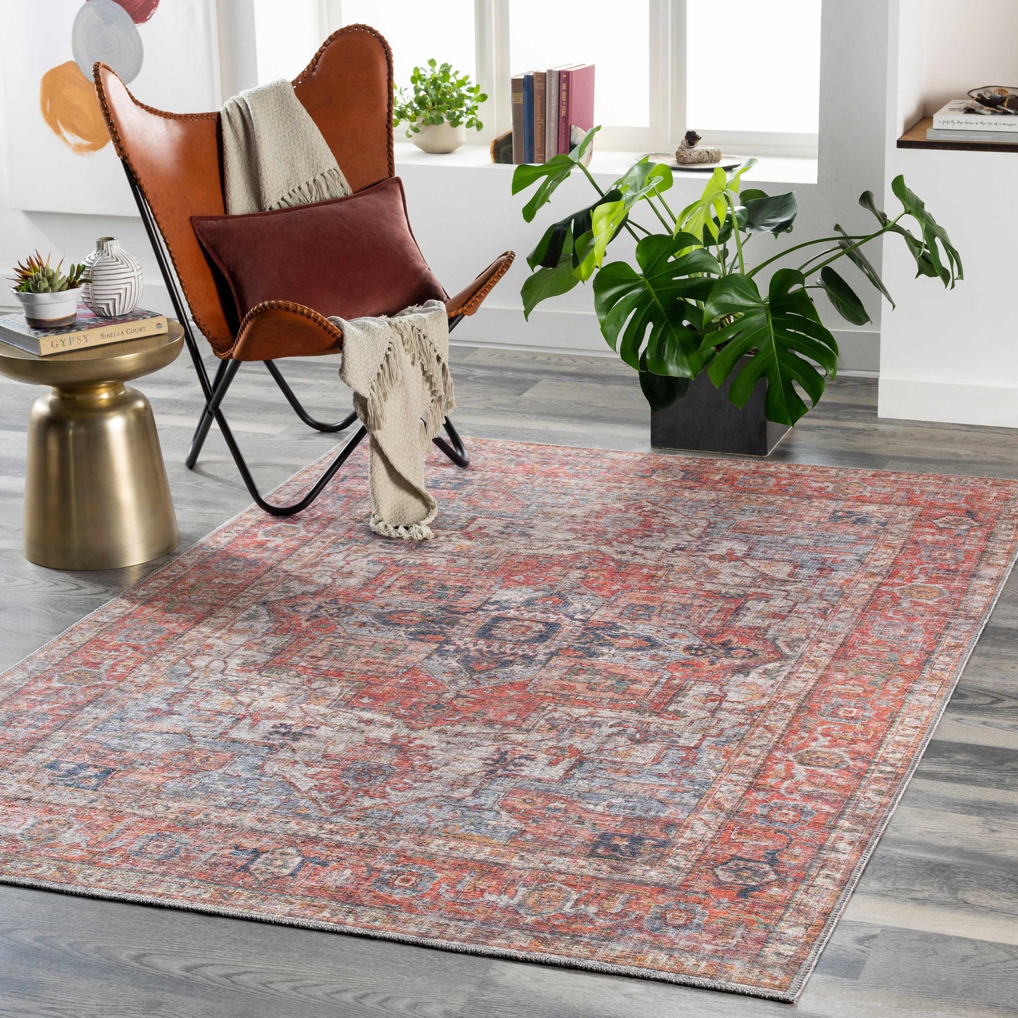 Lapase Washable Area Rug - Clearance