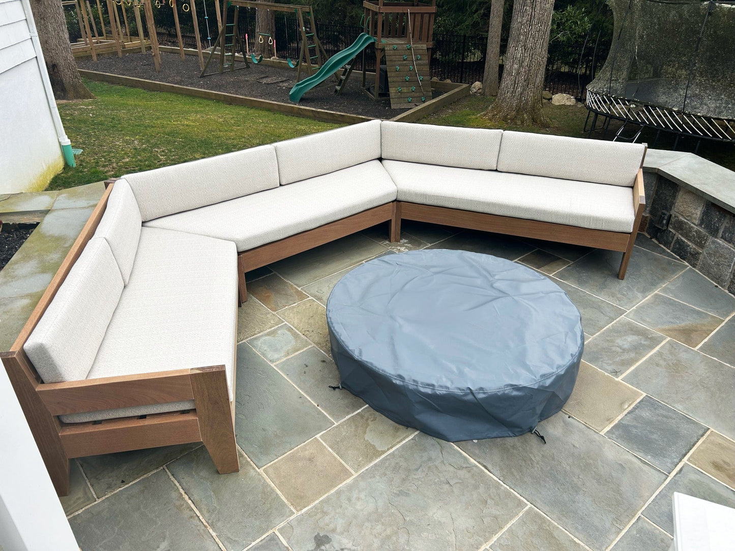 Moe's LITMIN OUTDOOR IPE CUSTOMIZABLE COUCH