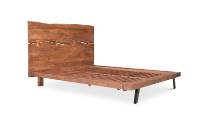 Moe's MADAGASCAR PLATFORM BED KING