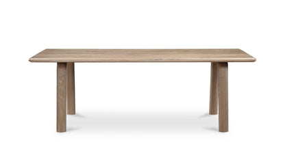 Moe's MALIBU DINING TABLE  WHITE OAK