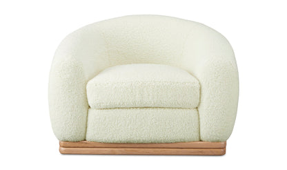 Moe's CREAM MARLOWE LOUNGE CHAIR