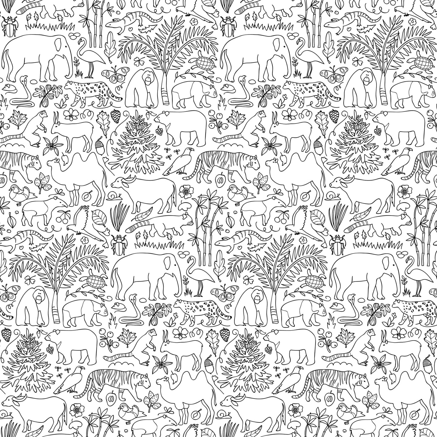 Loomwell Home Goods Mowgli Wallpaper