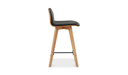 Moe's NAPOLI LEATHER COUNTER STOOL