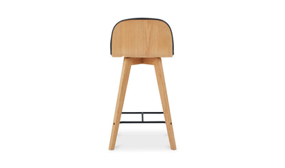 Moe's NAPOLI LEATHER COUNTER STOOL