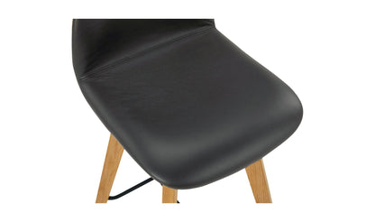 Moe's NAPOLI LEATHER COUNTER STOOL