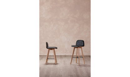 Moe's NAPOLI LEATHER COUNTER STOOL