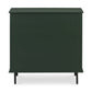 Moe's Nightstands REAGAN 3 DRAWER NIGHTSTAND DEEP GREEN