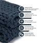 Knit Weighted Blanket by Nuzzie