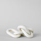 Bloomist Objets White Marble Chain, Small Link