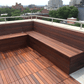 The Carpentry Shop Co. outdoor furniture Rooftop or Backyard Outdoor Seating Handcrafted wood patio furniture from The Carpentry Shop Co.