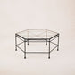 Provence Outdoor Glass Hexagonal Coffee Table