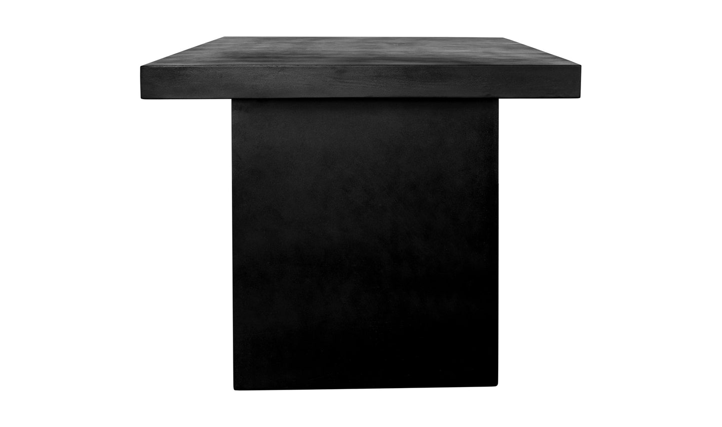 Moe's Outdoor Table AURELIUS 2 OUTDOOR DINING TABLE BLACK