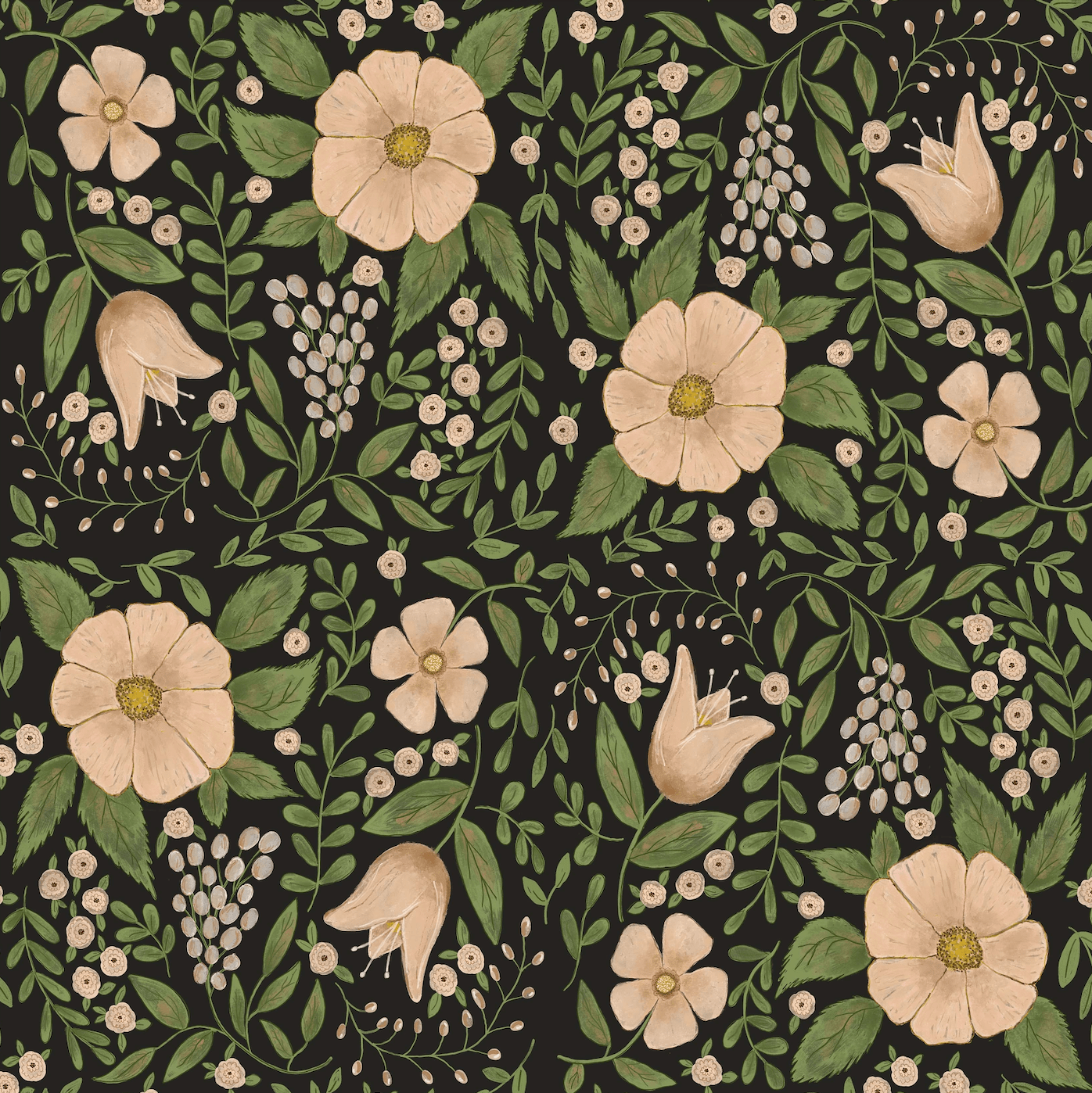 Loomwell Home Goods Petal Wallpaper by Christy Beasley